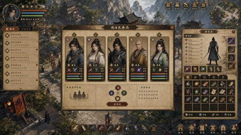 金庸群侠传5爱与死仙狐MOD六周年 探索场景 页面配图 7